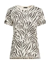 Atm Anthony Thomas Melillo Woman T-shirt Beige Size S Cotton In Multi
