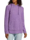 Atm Anthony Thomas Melillo Women's Alpaca-blend Hoodie In French Violet