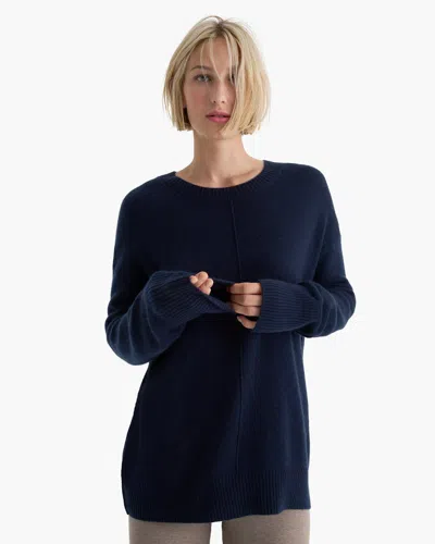 Atm Anthony Thomas Melillo Women's Cashmere Crew Neck Sweater In Blue
