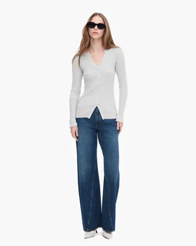 Atm Anthony Thomas Melillo Women's Cotton Cashmere Ribbed Trumploy Cardigan Sweater In White