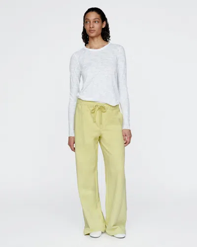 Atm Anthony Thomas Melillo French Terry Sweatpants In Yellow