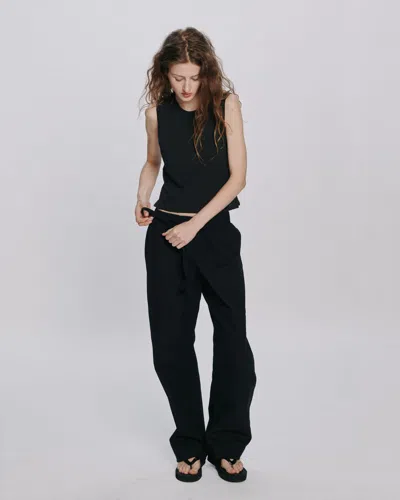 Atm Anthony Thomas Melillo Women's Judo Pants Cotton In Black