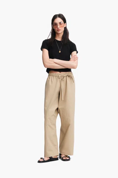 Atm Anthony Thomas Melillo Women's Judo Pants Cotton In Brown