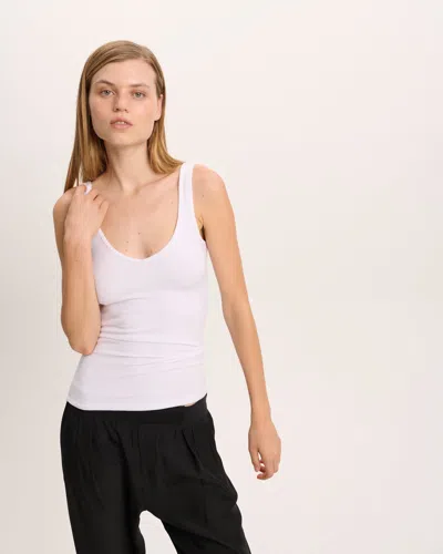 Atm Anthony Thomas Melillo Women's Modal Deep V-neck Tank Top