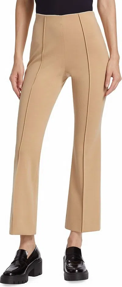 ATM ANTHONY THOMAS MELILLO WOMEN'S PONTE KICK FLARE PANT IN SOFT FAWN