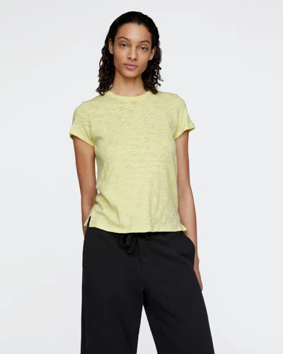 Atm Anthony Thomas Melillo Women's Slub Jersey Schoolboy Crew Neck T-shirt In Multi