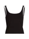 ATM ANTHONY THOMAS MELILLO WOMEN'S STRETCH COTTON-BLEND TANK TOP