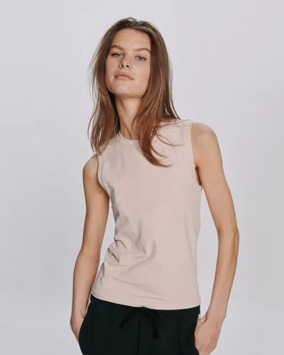 Atm Anthony Thomas Melillo Women's Stretch Cotton Muscle T-shirt In Multi