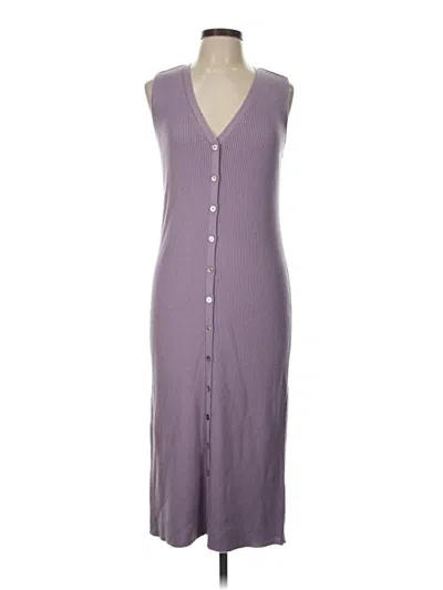 Pre-owned Atm Anthony Thomas Melillo Wool Dress In Purple