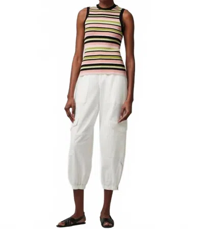Atm Anthony Thomas Melillo Yarn Stripe Tank Top - Petite In Multi