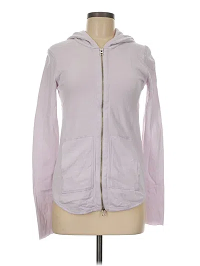 Pre-owned Atm Anthony Thomas Melillo Zip Up Hoodie In Pink