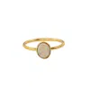 Atma Prema Women's Gold One Of A Kind Opal Ring