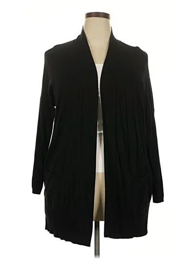 Pre-owned Atmosphere Cardigan Sweater In Black