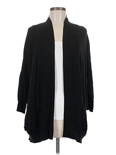 Pre-owned Atmosphere Cardigan Sweater In Black