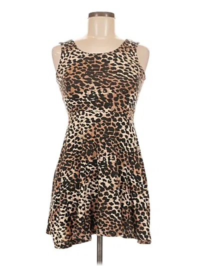 Pre-owned Atmosphere Casual Dress In Brown