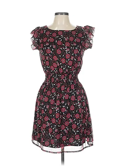 Pre-owned Atmosphere Cocktail Dress In Burgundy