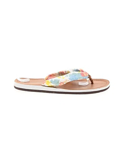 Pre-owned Atmosphere Flip Flops In White