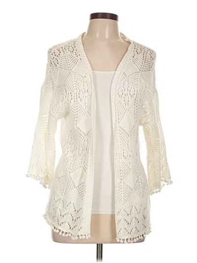 Pre-owned Atmosphere Kimono In White