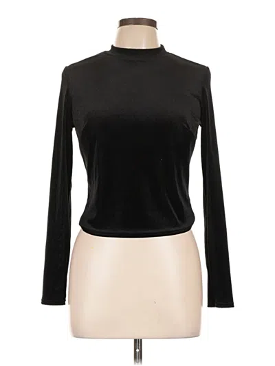 Pre-owned Atmosphere Long Sleeve Turtleneck In Black