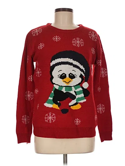 Pre-owned Atmosphere Pullover Sweater In Red