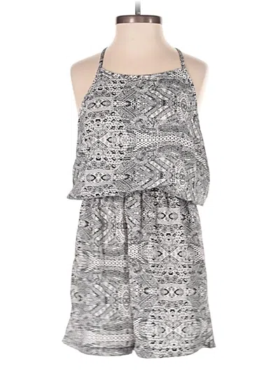 Pre-owned Atmosphere Romper In Gray