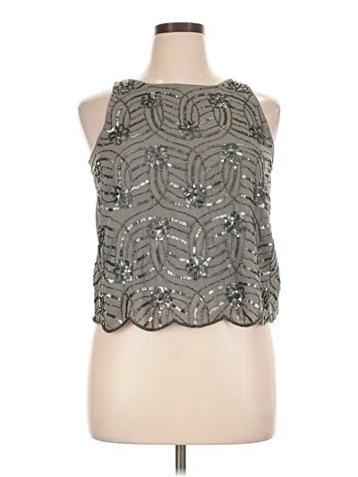 Pre-owned Atmosphere Sleeveless Blouse In Gray