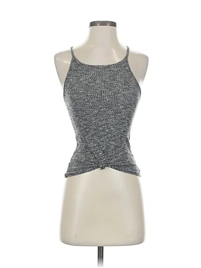 Pre-owned Atmosphere Tank Top Gray Halter Neckline Tops