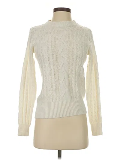 Pre-owned Atmosphere Turtleneck Sweater In Ivory