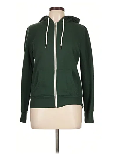 Pre-owned Atmosphere Zip Up Hoodie In Green