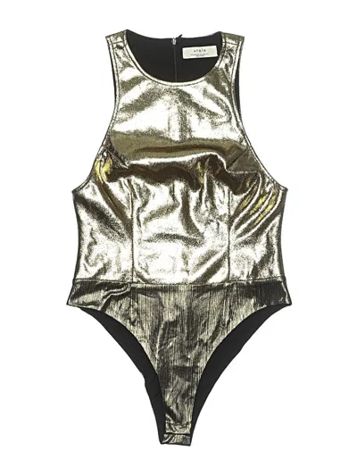 Pre-owned Atoir Bodysuit In Silver