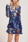 Atoir Break The Dawn Mini Skirt In Navy In Blue
