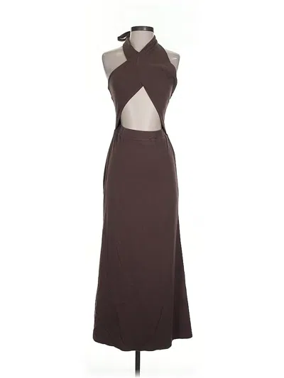 Pre-owned Atoir Cocktail Dress In Brown