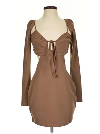 Pre-owned Atoir Cocktail Dress In Brown