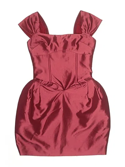 Pre-owned Atoir Cocktail Dress In Burgundy