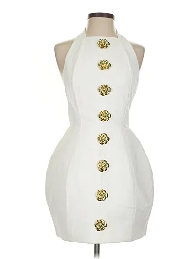 Pre-owned Atoir Cocktail Dress In White
