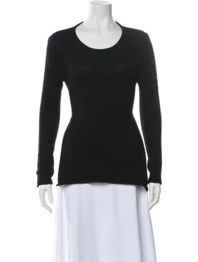 Pre-owned Atoir Crew Neck Long Sleeve Top In Gray