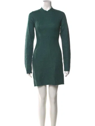 Pre-owned Atoir Crew Neck Mini Dress W/ Tags In Green