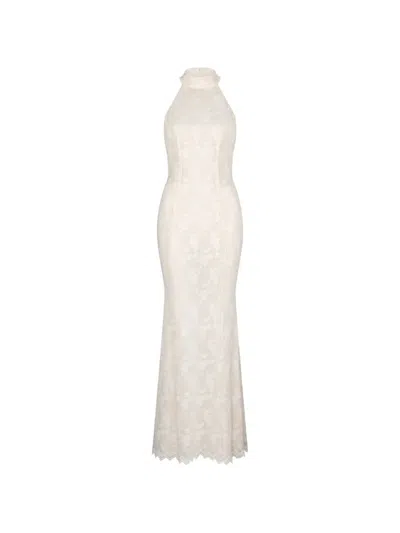 Atoir Devon Lace-overlay Sleeveless Maxi Dress In Neutral