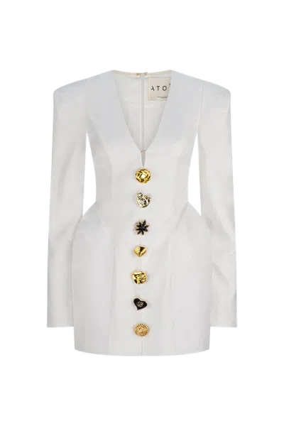 Atoir Florence Dress In White