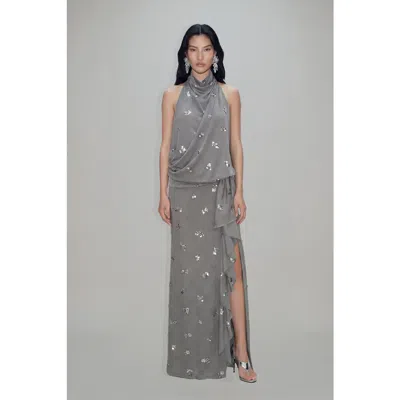 Atoir Atoìr Lilian Maxi Dress In Gray