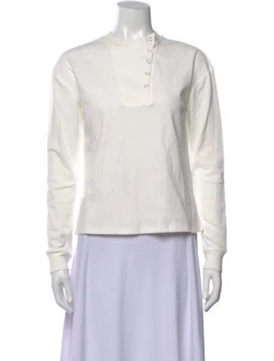 Pre-owned Atoir Long Sleeve Top W/ Tags In White