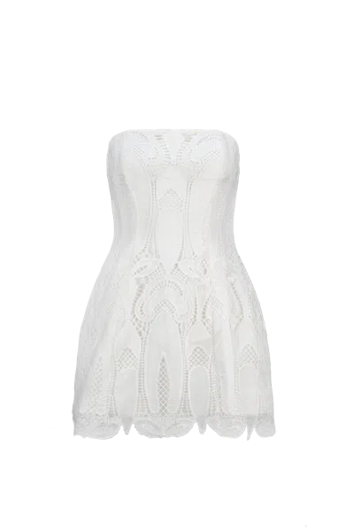 Atoir Millie Micro Mini Dress In White