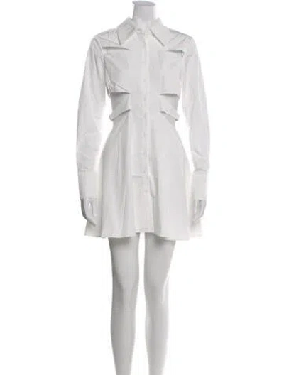 Pre-owned Atoir Mini Dress In Gray
