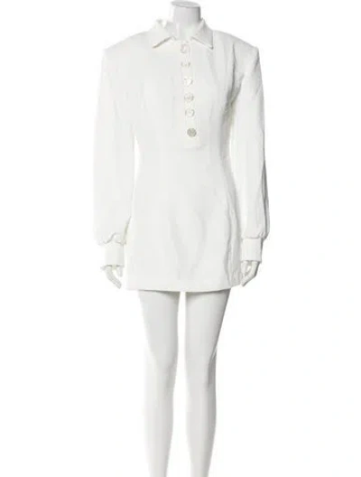 Pre-owned Atoir Mini Dress In Neutral