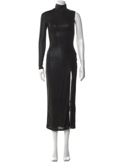 Pre-owned Atoir Mock Neck Long Dress W/ Tags In White