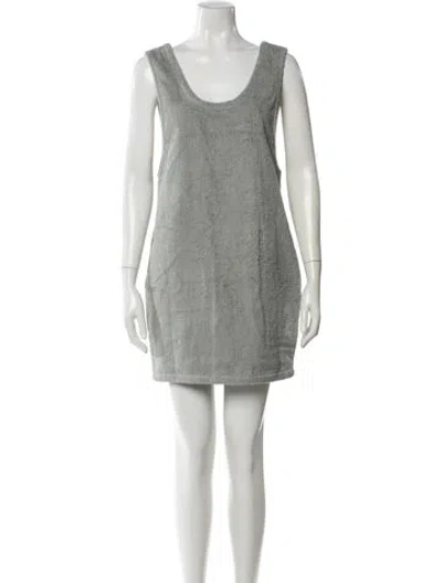 Pre-owned Atoir Scoop Neck Mini Dress W/ Tags In Green