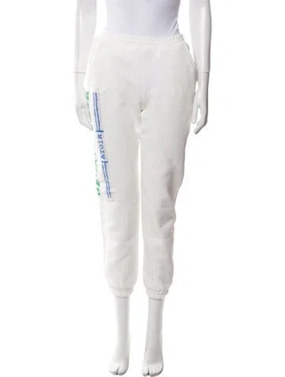 Pre-owned Atoir Skinny Leg Pants In White