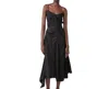 Atoir Sleeveless Slip Dress In Black In Black