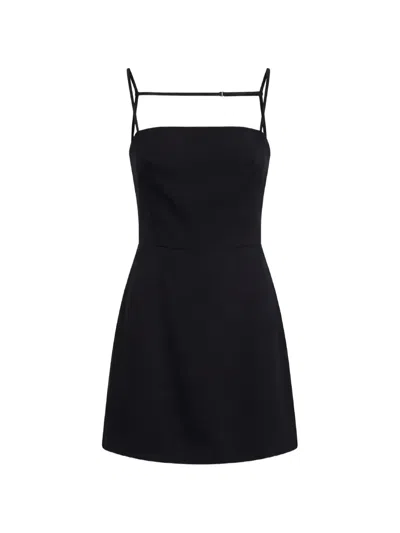 Atoir Spaghetti-strap Mini Dress In Black