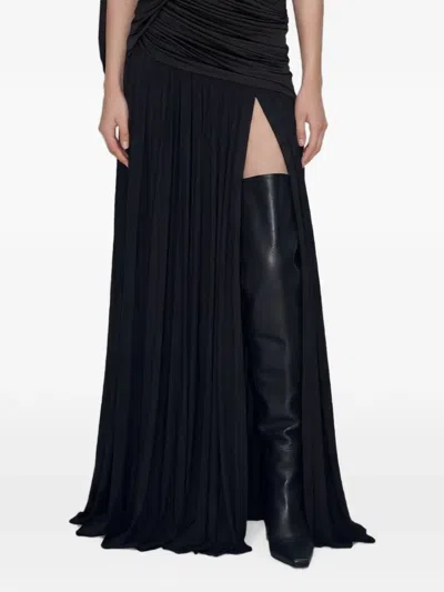 Atoir Stella High-split Maxi Skirt In Black
